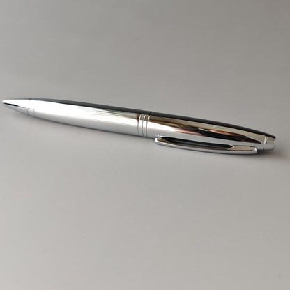 Cross Calais Chrome Ballpoint Pen Model AT0112-1 with sleek chrome finish