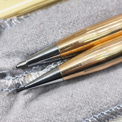 Cross Classic Century Gold Ballpoint Pen and Pencil Set