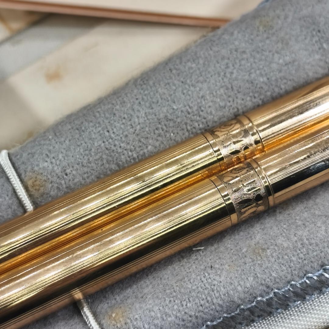 Cross Classic Century Gold Ballpoint Pen and Pencil Set