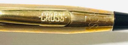 Cross Gold 10KT Mechanical Pencil with Case Vintage 1980s Japan Import