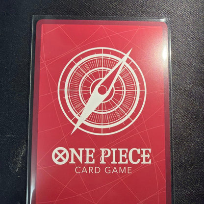 One Piece Battle of Wano Yamato Leader Parallels OP16-079 trading card in protective sleeve