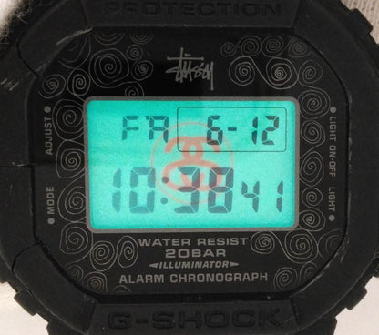 Casio G-Shock Stussy 25th Limited Edition Model DW5000ST Japanese Used — Japan Import