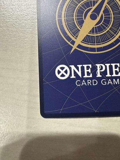 One Piece Monkey D. Luffy OP14 SP Character Card sleeved and stored from Kesshin no Toki series