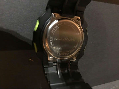 Casio G-Shock Mini Digital Watch Black Green Body Only Japan Import