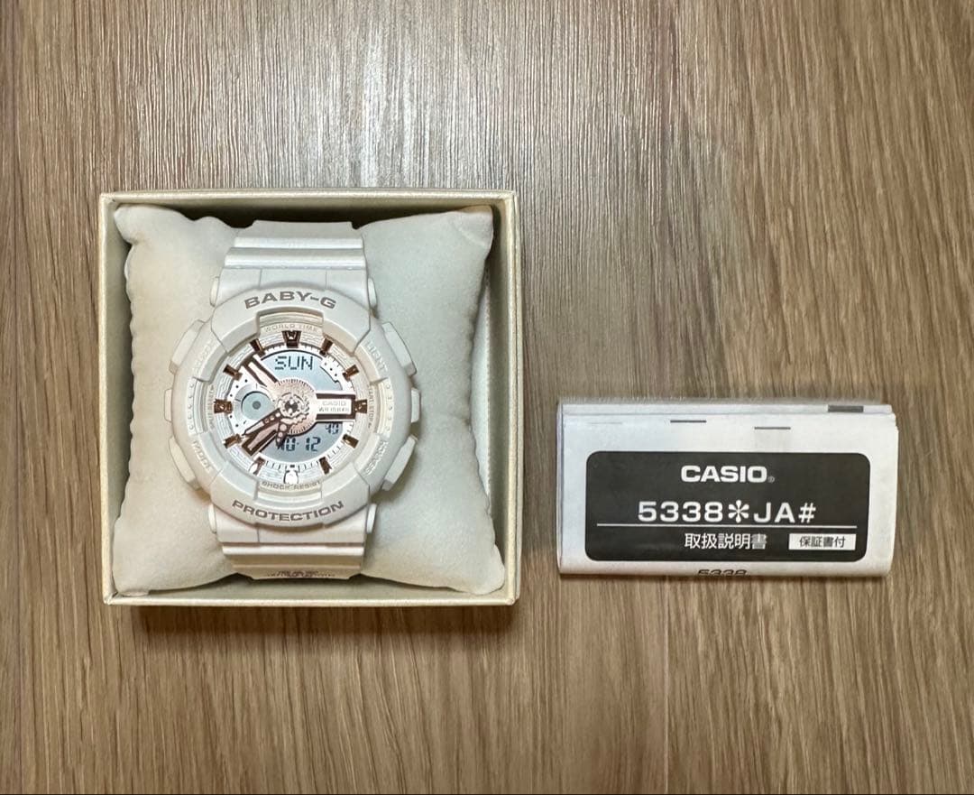 Casio G-Shock BA-110XRG Waseda University Primary School Graduation Commemorative Watch — Japan Import