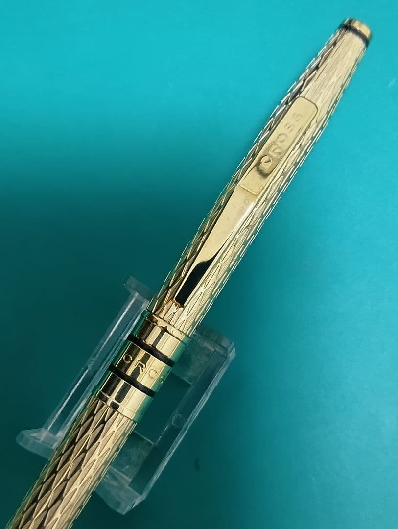 CROSS Spyra Golden Shimmer Twist Ballpoint Pen with Box — Japan Import