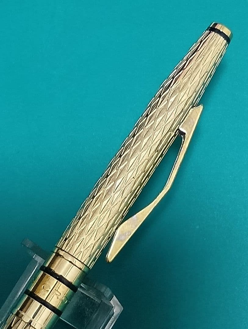 CROSS Spyra Golden Shimmer Twist Ballpoint Pen with Box — Japan Import