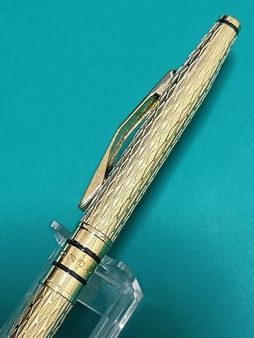 CROSS Spyra Golden Shimmer Twist Ballpoint Pen with Box — Japan Import