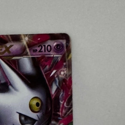 Bandai Gengar EX RR XY4 Phantom Gate Japanese Pokémon card from 2014 with sleeve and loader
