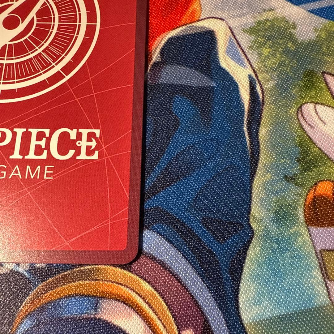 One Piece Card Game Monkey D. Luffy OP05 SR Japanese trading card with slight crease on back