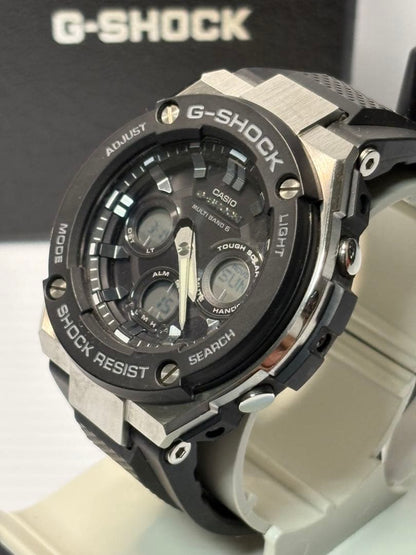Casio G-Shock GST-W300G-1AJF Solar Radio Controlled Watch with Resin Bezel — Japan Import