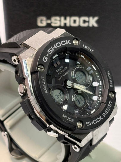 Casio G-Shock GST-W300G-1AJF Solar Radio Controlled Watch with Resin Bezel — Japan Import