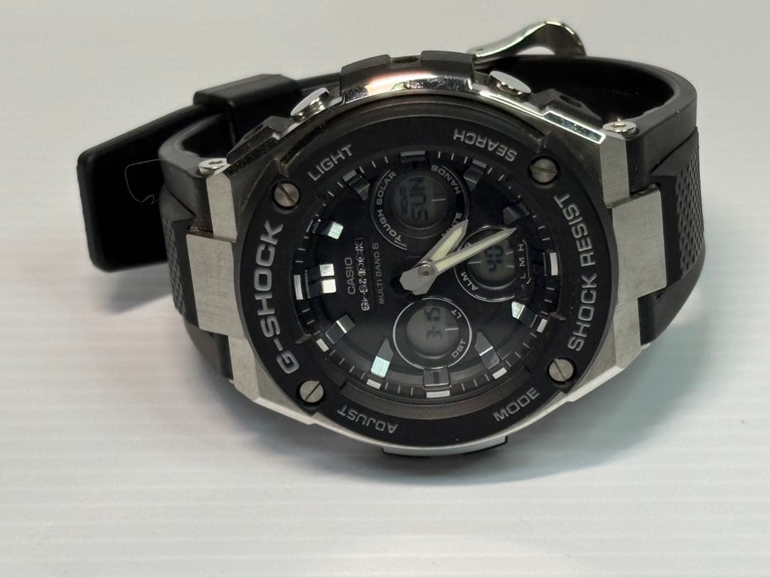 Casio G-Shock GST-W300G-1AJF Solar Radio Controlled Watch with Resin Bezel — Japan Import