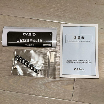 Casio Sheen Model SHW-7100TD-2AJF Titanium Watch with Solar and Radio Reception Japan Import