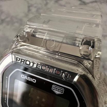 Casio G-Shock 40th Anniversary Limited Model DW-5040RX-7JR Clear Remix Watch