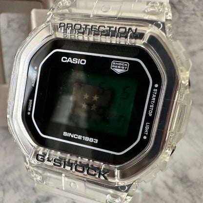 Casio G-Shock 40th Anniversary Limited Model DW-5040RX-7JR Clear Remix Watch