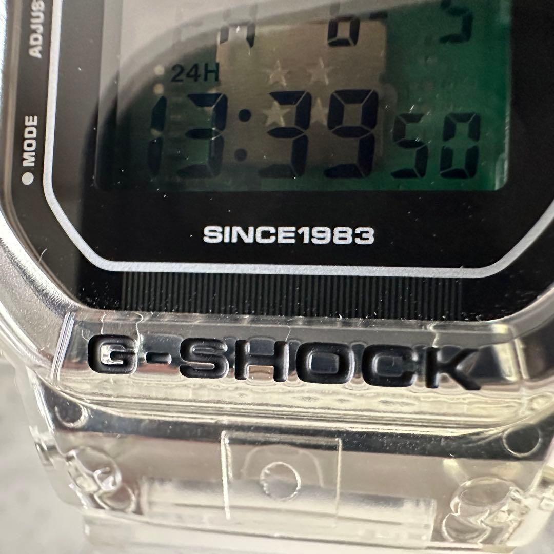 Casio G-Shock 40th Anniversary Limited Model DW-5040RX-7JR Clear Remix Watch