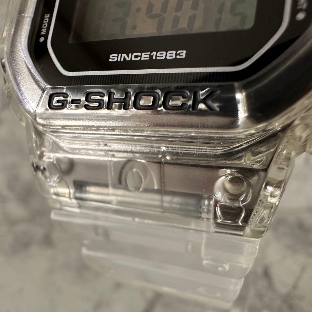Casio G-Shock 40th Anniversary Limited Model DW-5040RX-7JR Clear Remix Watch