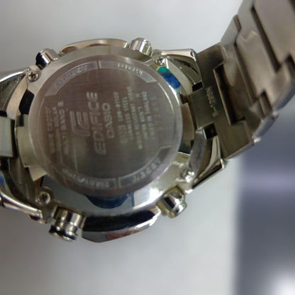Casio Edifice EQW-M1100 Radio-Controlled Solar Watch with Stainless Steel Band — Japan Import
