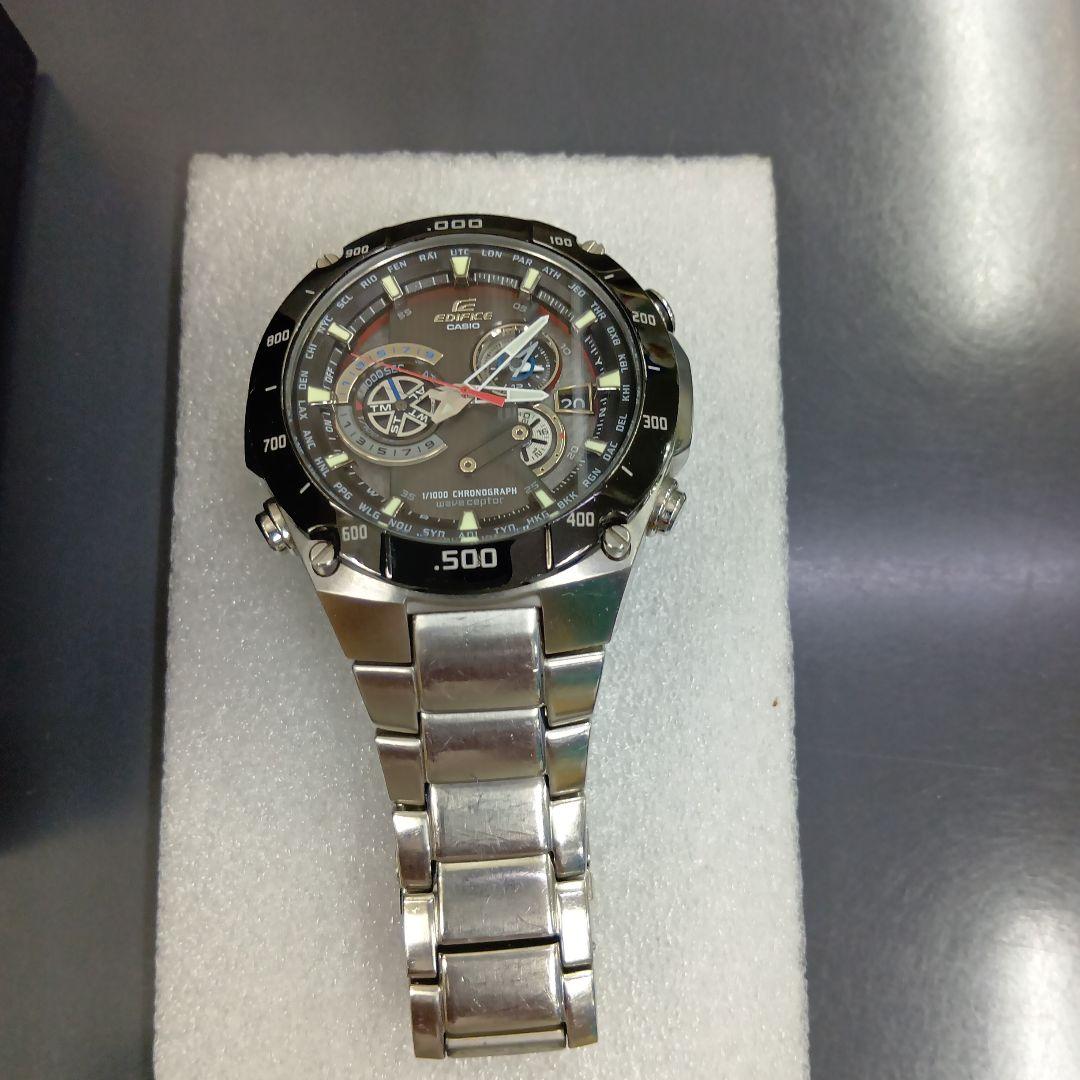 Casio Edifice EQW-M1100 Radio-Controlled Solar Watch with Stainless Steel Band — Japan Import