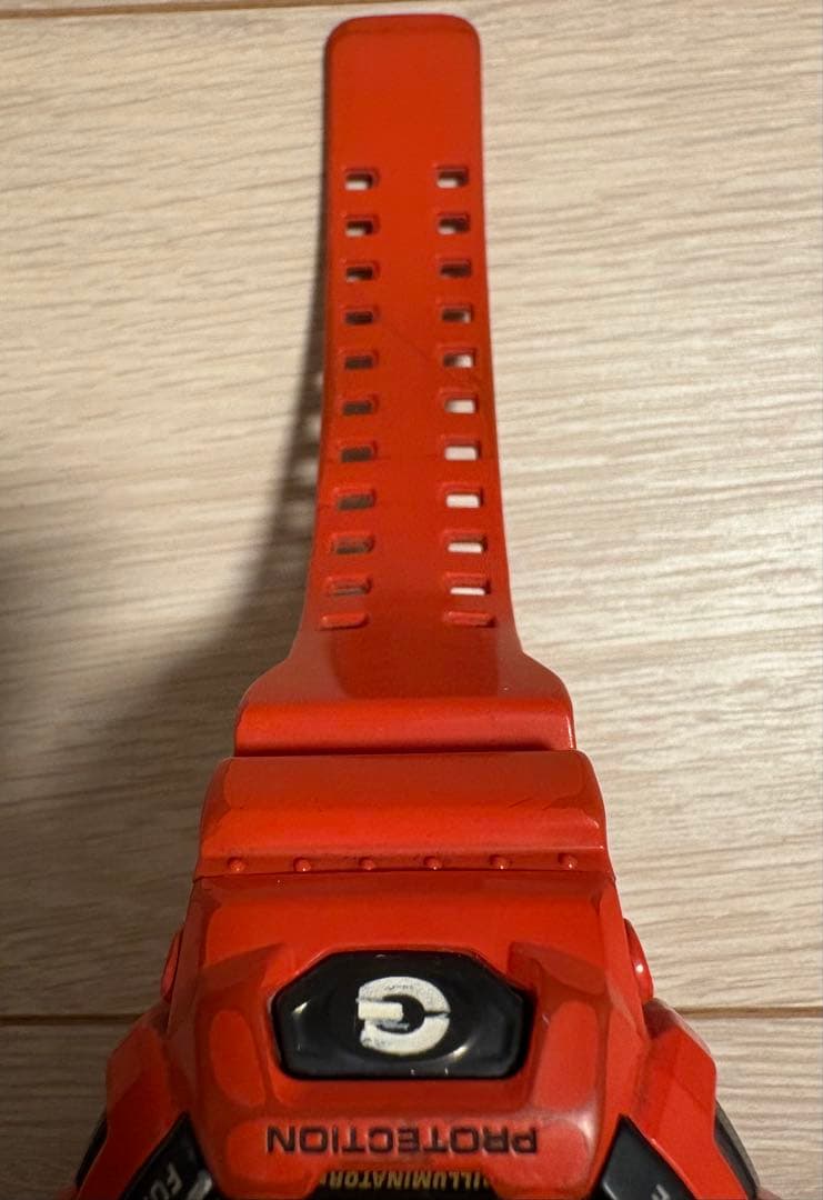 Casio G-Shock G-8900A Red Watch with 20 ATM Water Resistance and Stopwatch