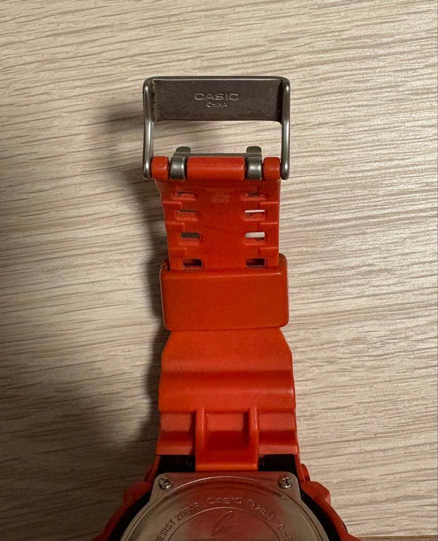 Casio G-Shock G-8900A Red Watch with 20 ATM Water Resistance and Stopwatch