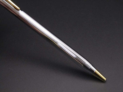 Cross Classic Century 3302 Medalist Silver Gold Oil-Based Ballpoint Pen