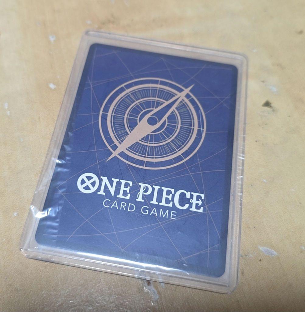 One Piece Card Game Kesetsu No Kizuna Tashigi SP Parallel trading card with parallel illustration and protective sleeve