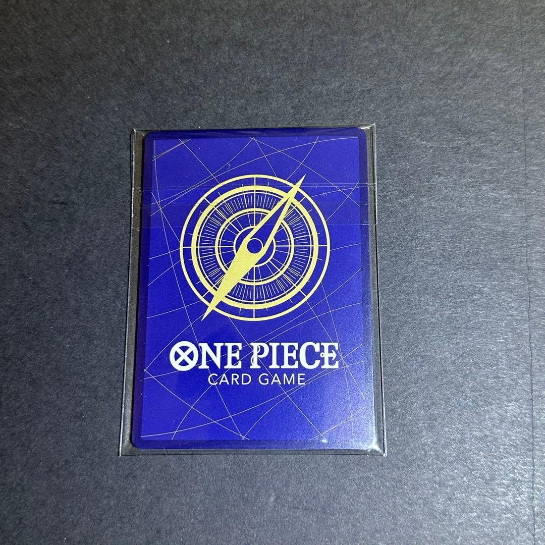 One Piece Card Game 1st Anniversary Set card only with slight wear and minor scratches
