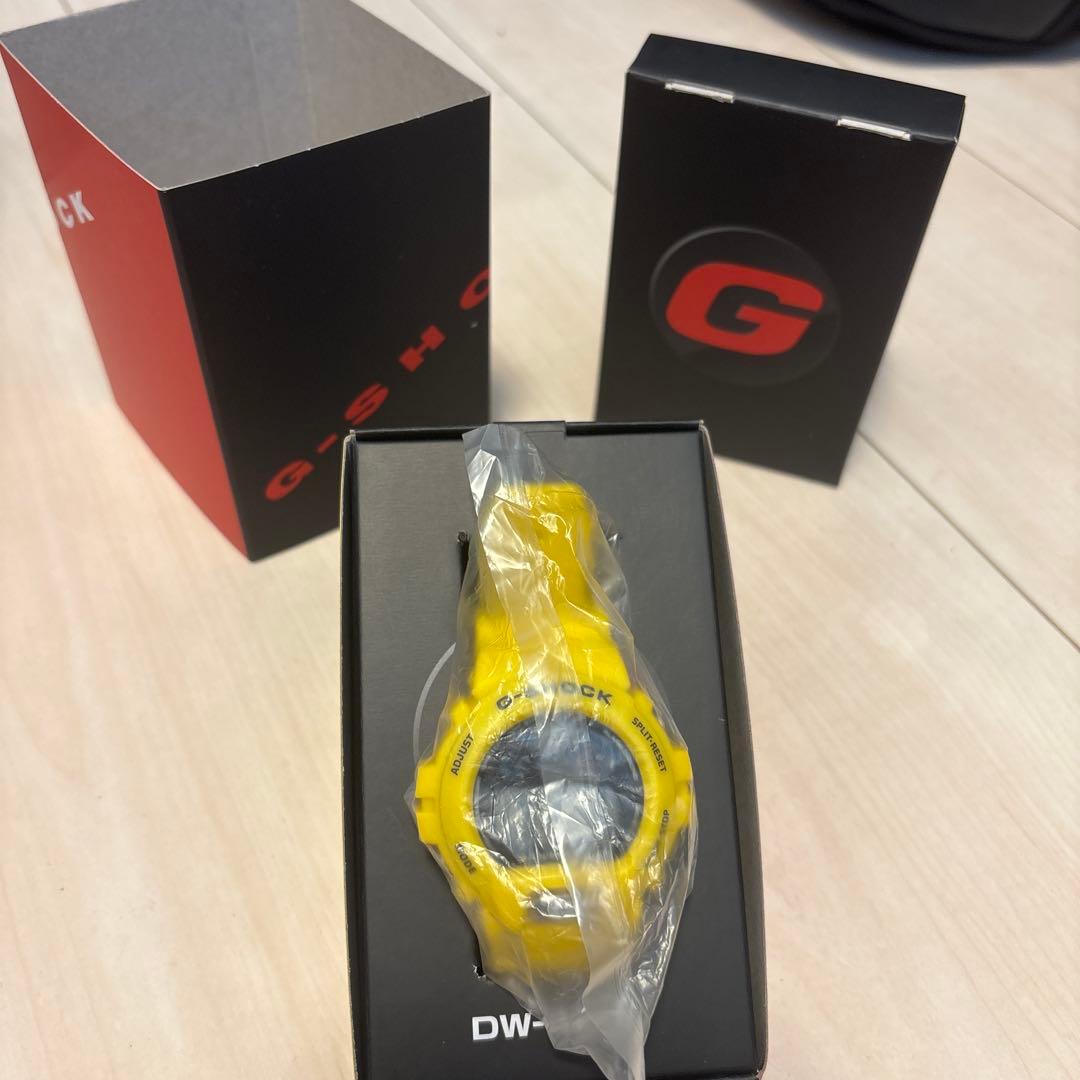 Casio G-Shock DW-6900 Digital Watch with Yellow Body and Illuminator — Japan Import