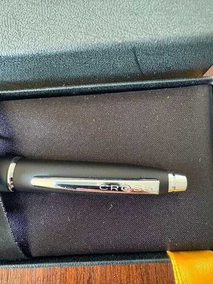 Cross Black Metal Ballpoint Pen with Dedicated Case