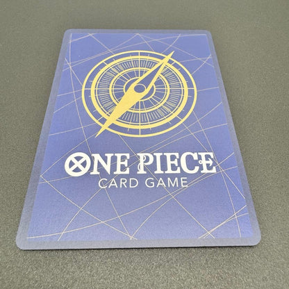 One Piece Monkey D. Luffy character card P-033 from Weekly Jump magazine in protective sleeve