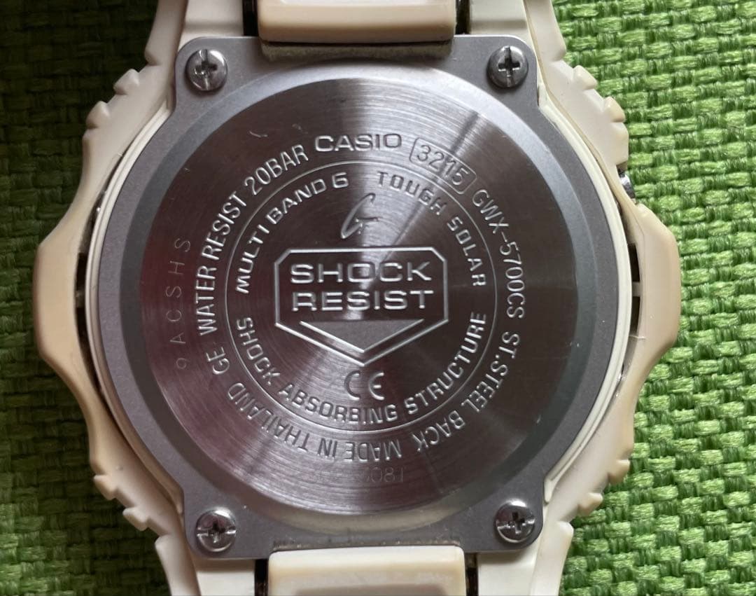 Casio G-Shock G-Lide GWX-5700CS Digital Watch with Tough Solar and Multi-Band 6 — Japan Import