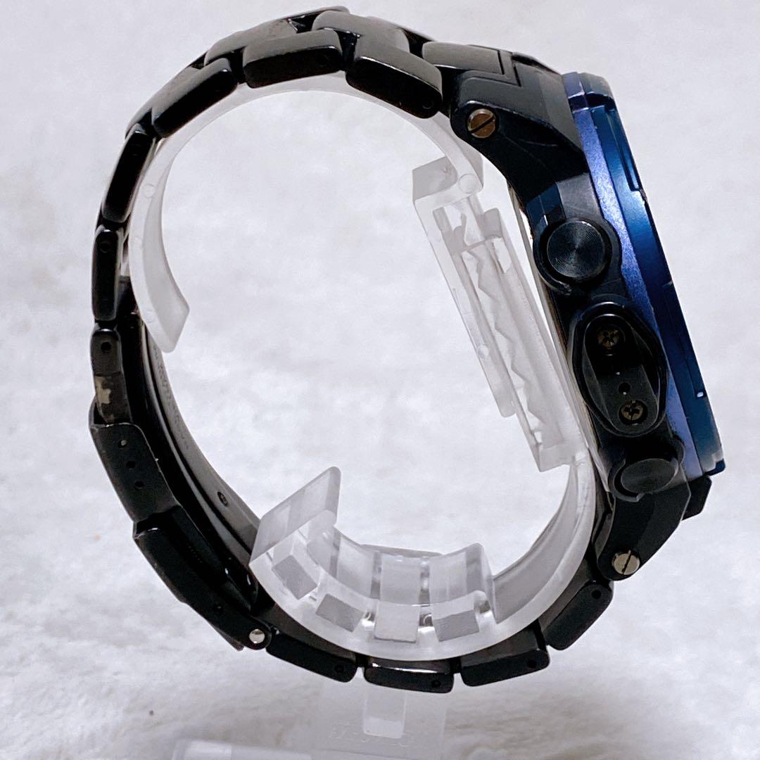 Casio PROTREK PRW-6000SYT-1JF Titanium Watch with Black/Blue Dial and Extra Metal Band — Japan Import