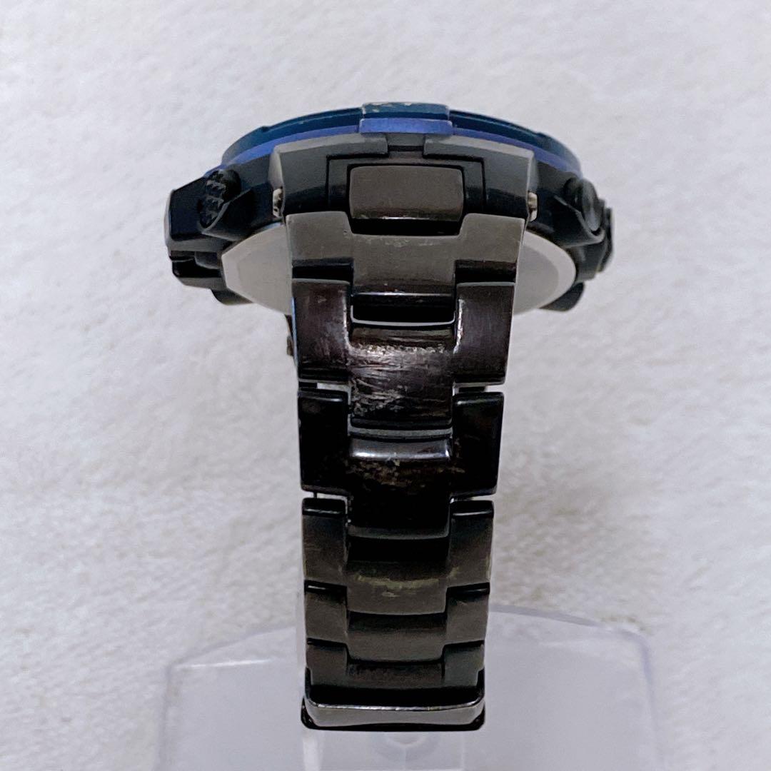 Casio PROTREK PRW-6000SYT-1JF Titanium Watch with Black/Blue Dial and Extra Metal Band — Japan Import