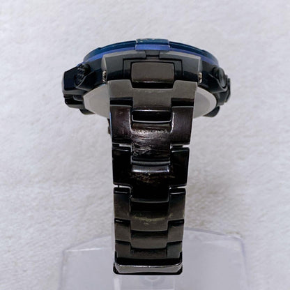 Casio PROTREK PRW-6000SYT-1JF Titanium Watch with Black/Blue Dial and Extra Metal Band — Japan Import