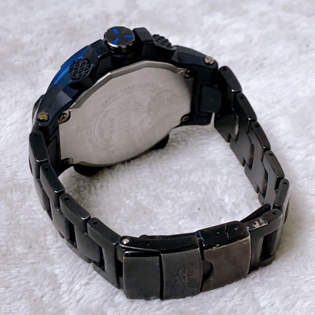 Casio PROTREK PRW-6000SYT-1JF Titanium Watch with Black/Blue Dial and Extra Metal Band — Japan Import