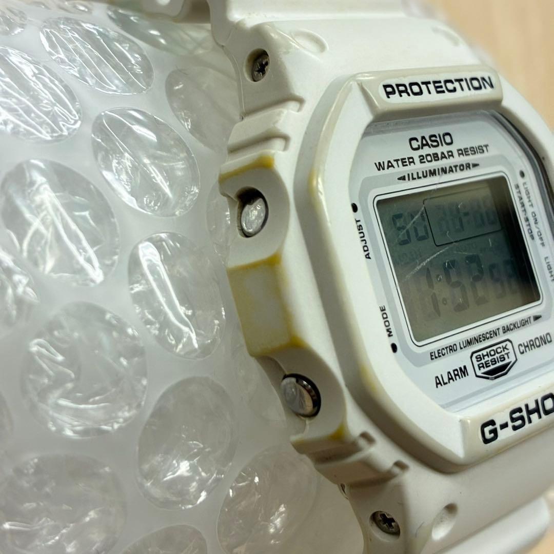 Casio G-Shock Digital Square Watch White
