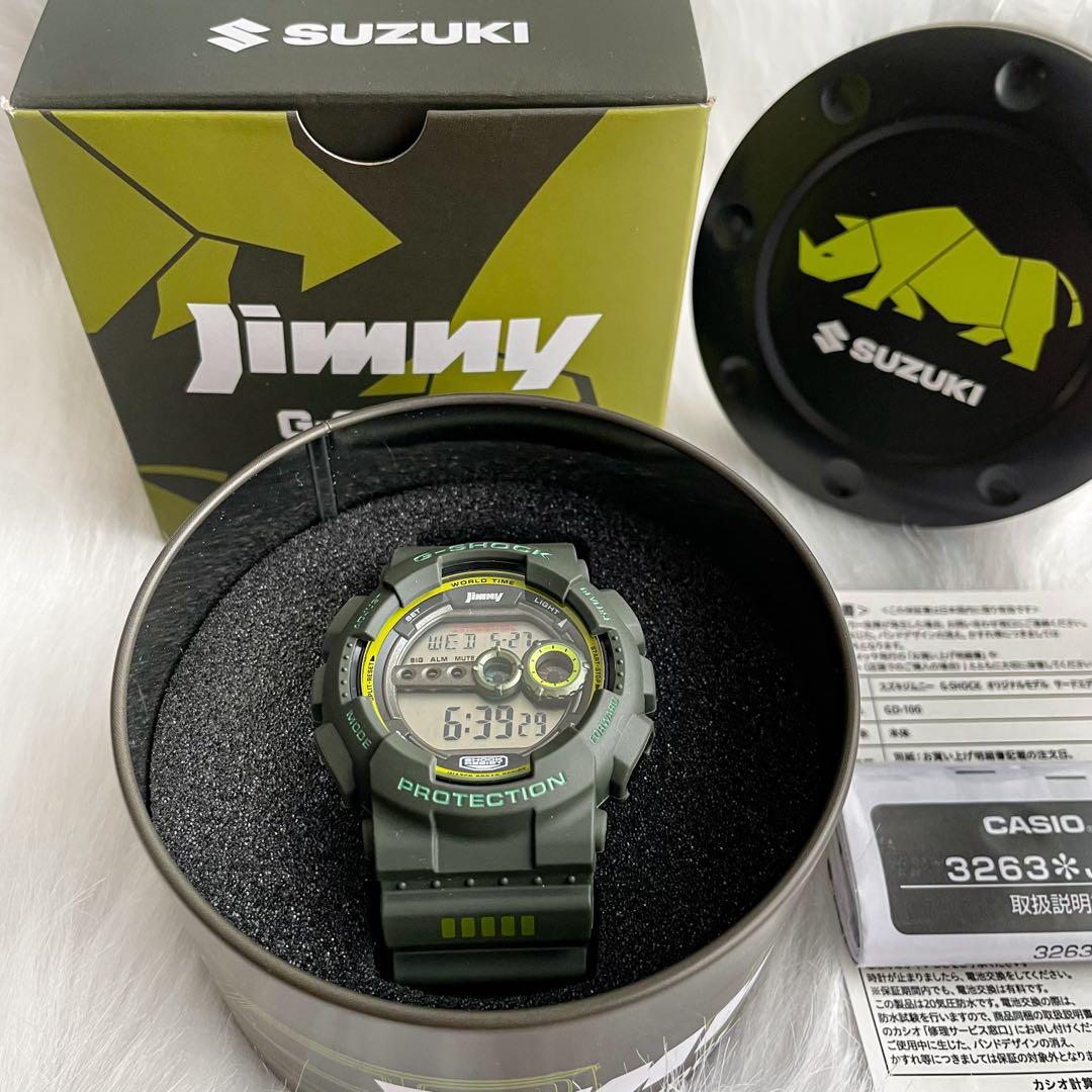Jimny Collaboration Casio G-Shock GD-100 Watch Third Edition