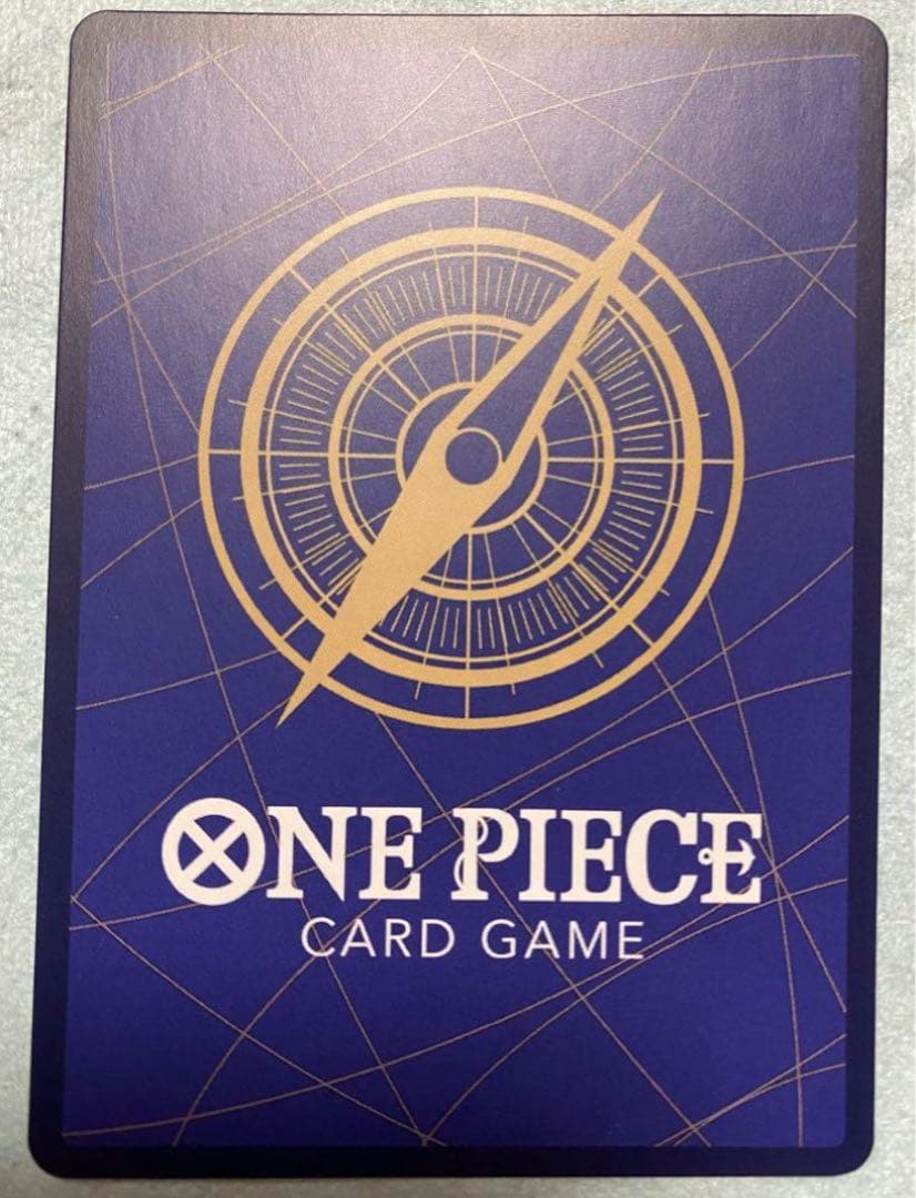One Piece Card Game Top Battle SEC Secret Parallel Uta card OP02-120 Japanese with minor wear