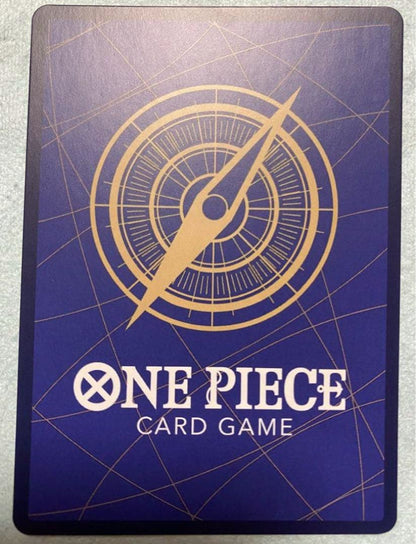 One Piece Card Game Top Battle SEC Secret Parallel Uta card OP02-120 Japanese with minor wear