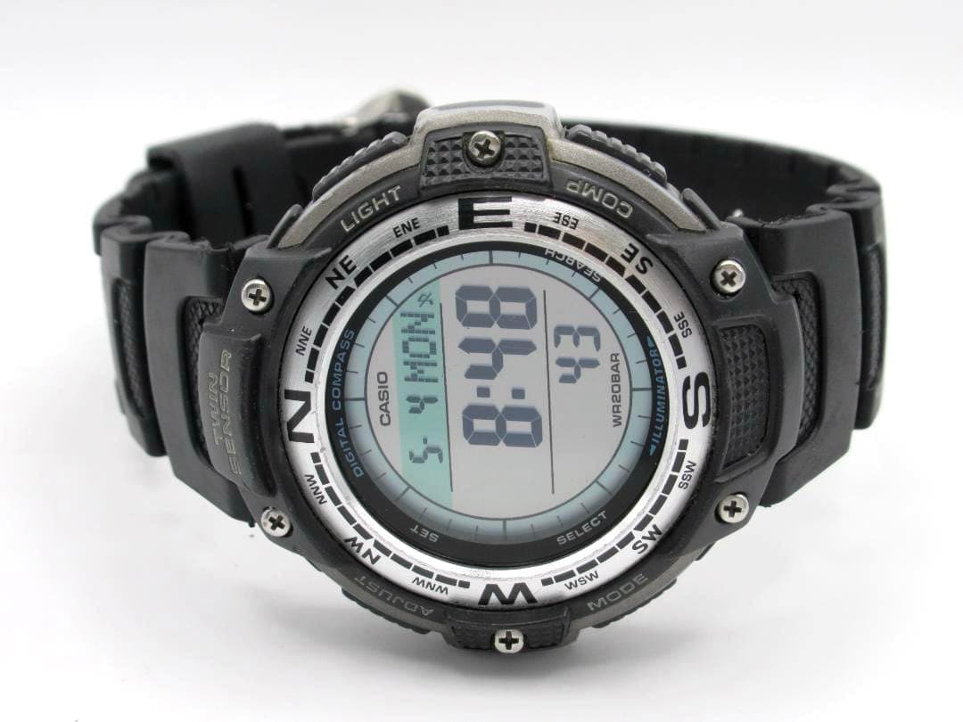 Casio SGW-100J Digital Watch with Compass and Thermometer — Japan Import