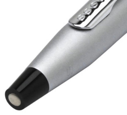 Cross Classic Century Brush No3570 Model - Silver Gray Slim Pen Japan Import