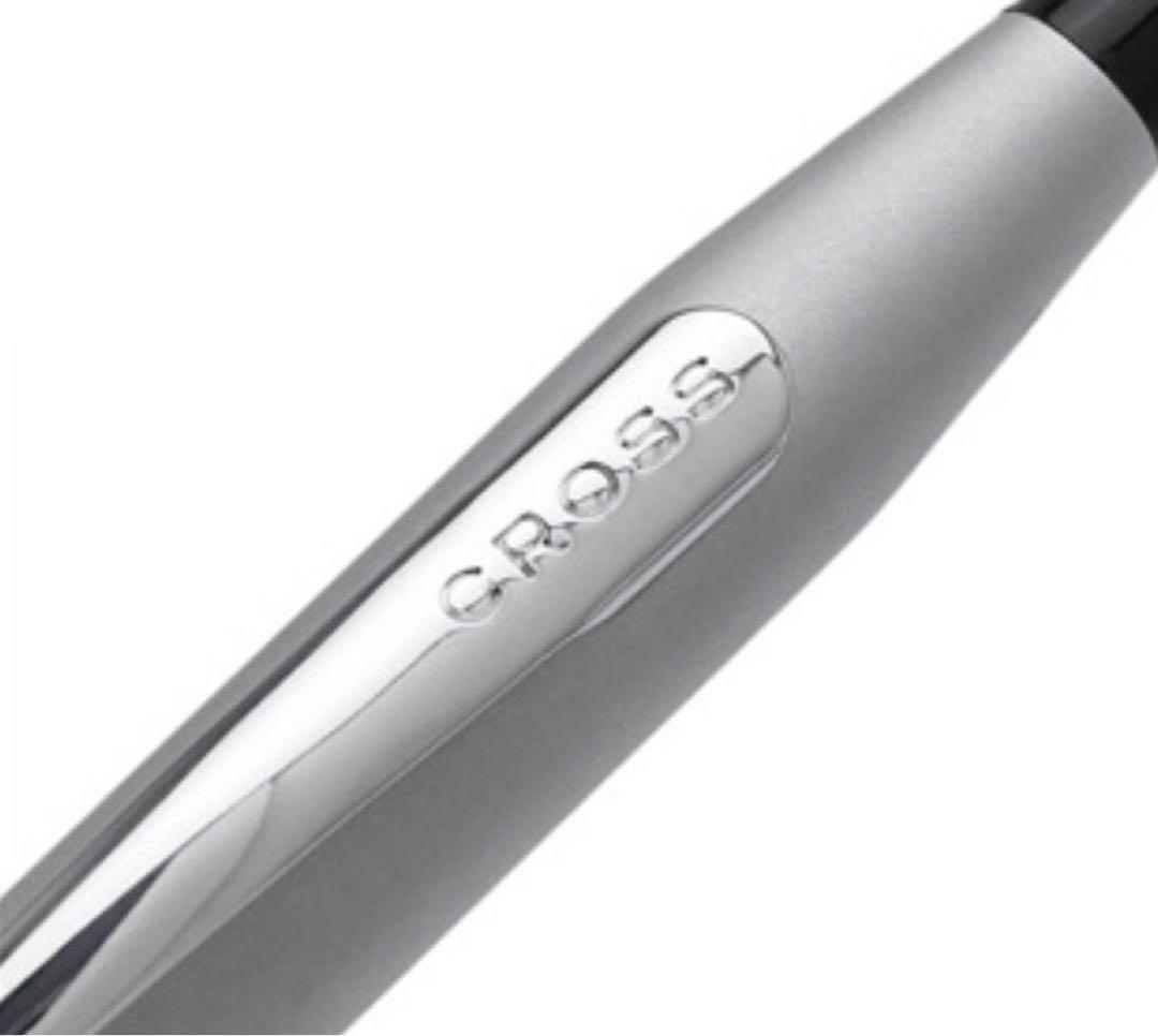 Cross Classic Century Brush No3570 Model - Silver Gray Slim Pen Japan Import