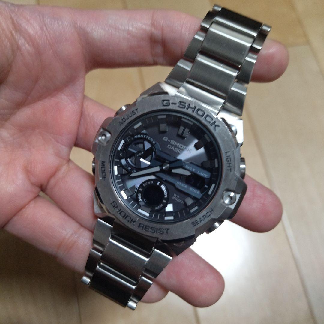 Casio G-Shock G-Steel GST-B400D-1AJF Watch with Metal Band — Japan Import