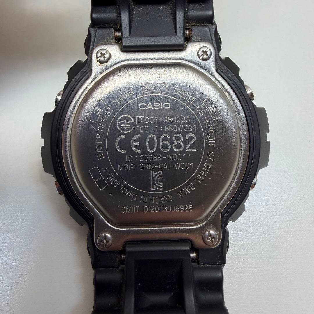 Casio G-Shock GB-6900B Digital Watch with Bluetooth in Black — Japan Import