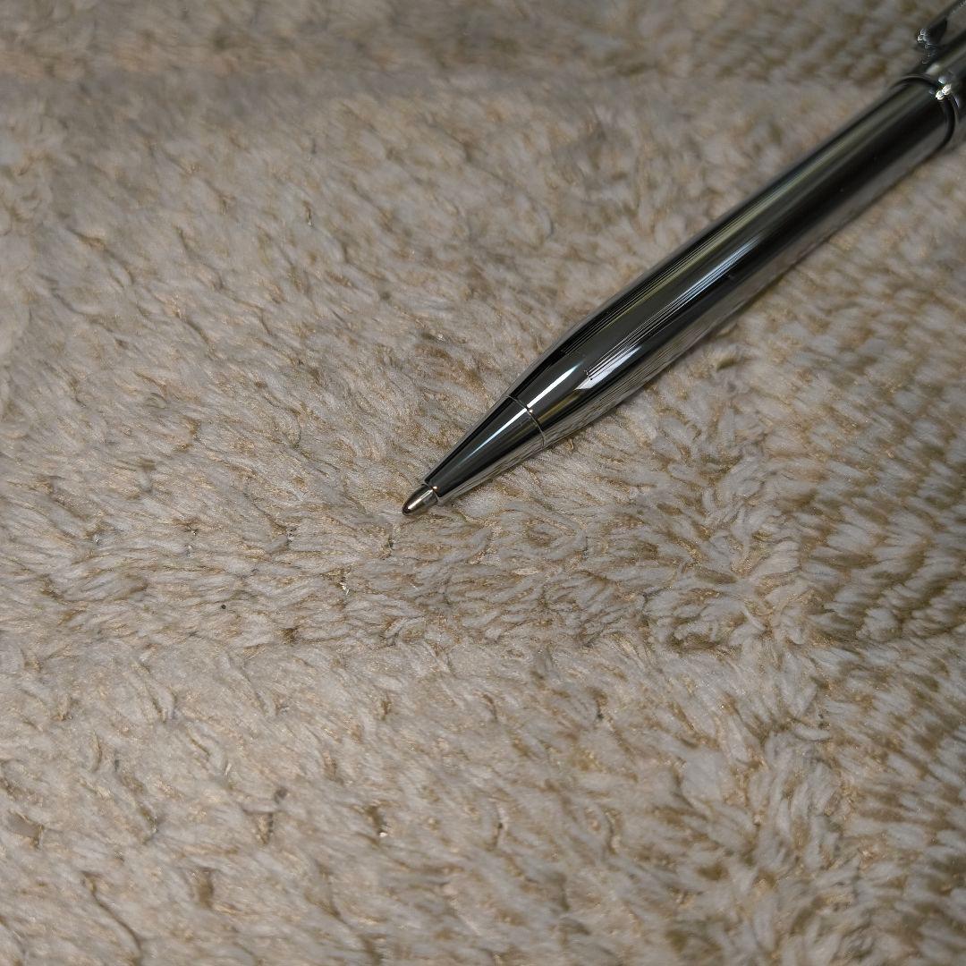 Cross silver chrome ballpoint pen metal finish approximately 13.5 cm long with gift box