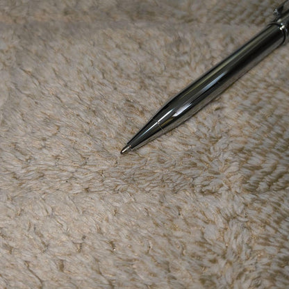 Cross silver chrome ballpoint pen metal finish approximately 13.5 cm long with gift box