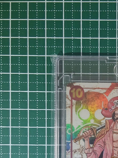 Bandai Goal D Roger SEC-P OP09-118 secret rare collectible card with gold super parallel artwork