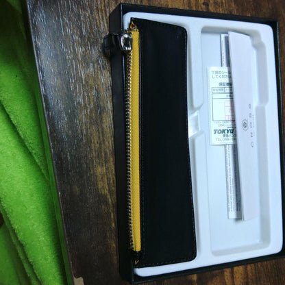 Cross Pen Set with Leather Case and Ballpoint Pen in Red